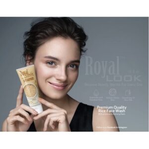 royal look rice face wash